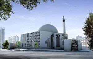 تصميم معماري لمسجد القصيم في السعودية