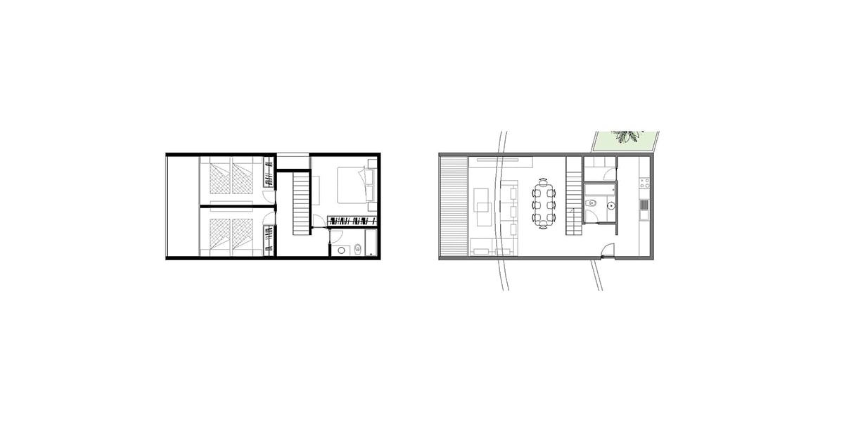 Vertical Temporary houses