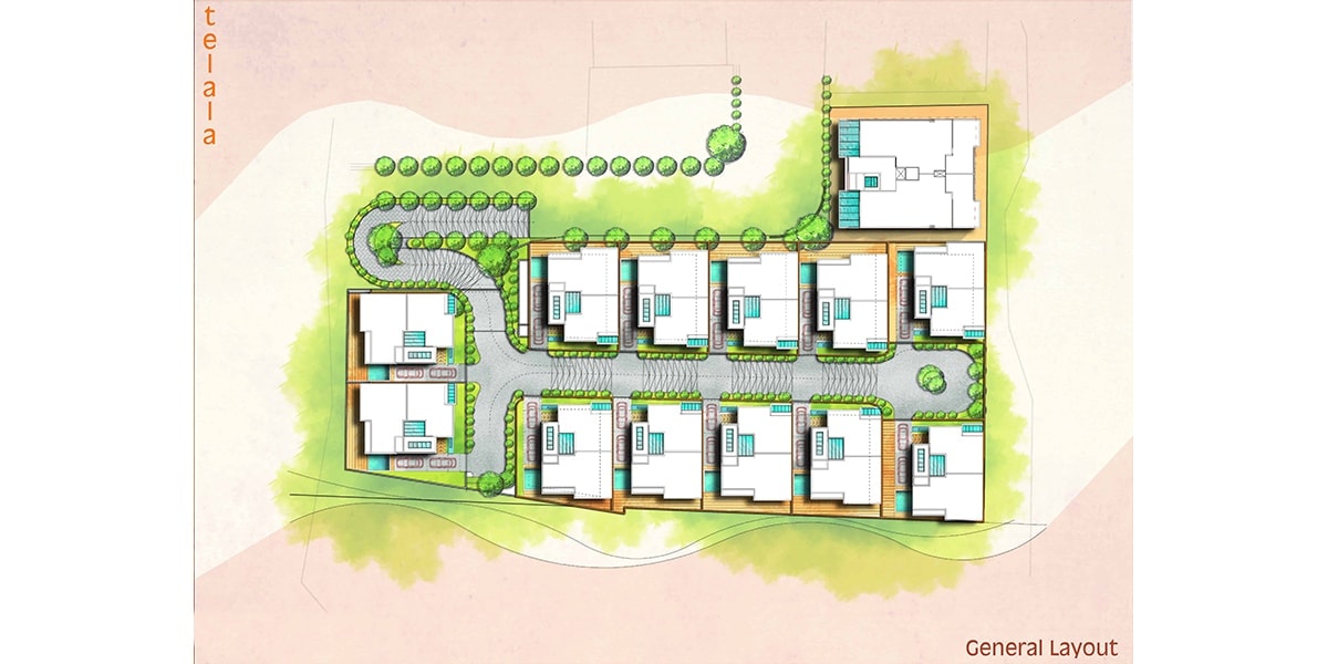 plan architectural arabe par INJ ARCHITECTS