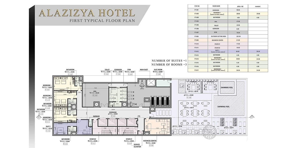PLAN HOTEL PAR INJ ARCHITECTS