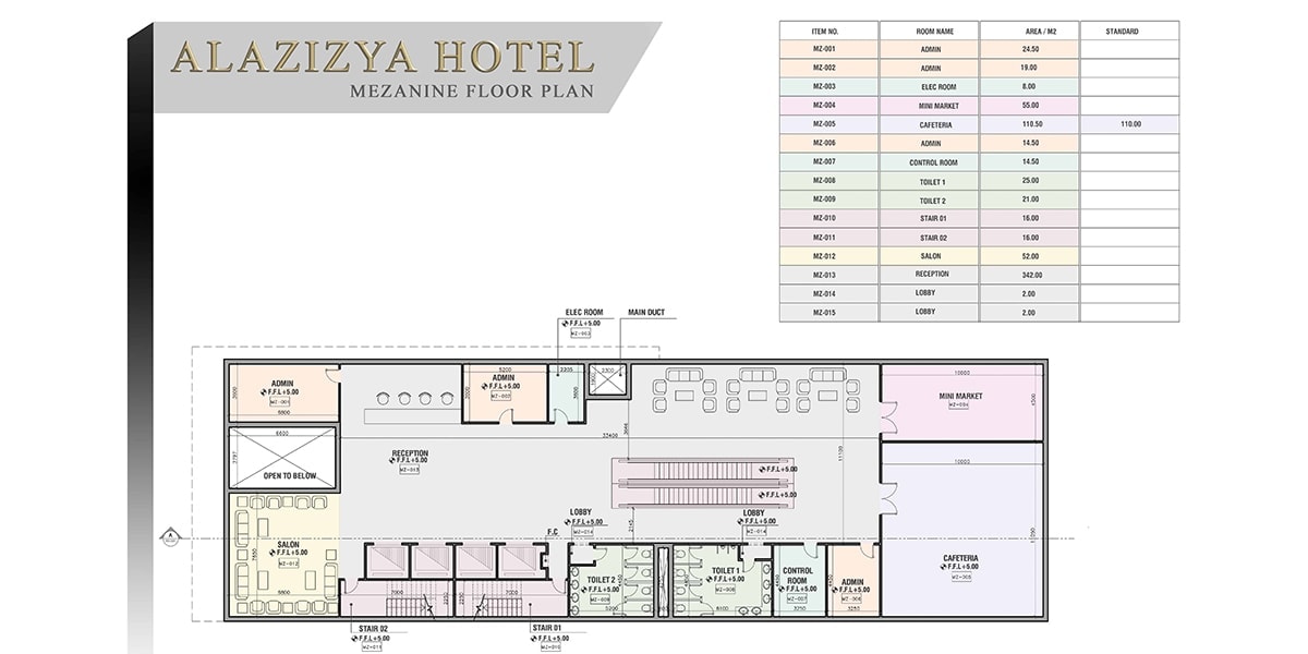 Al Aziziyah Hotel par INJ ARCHITECTS