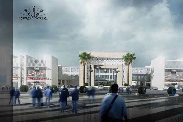 Mall Design AL Soud Plaza Centre commercial INJ ARCHITECTS