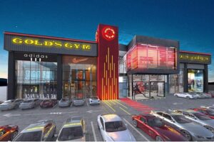Architecture salle de sport Gold Gym Mecque INJ ARCHITECTS