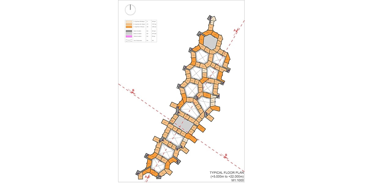 plan architectural INJ ARCHITECTS