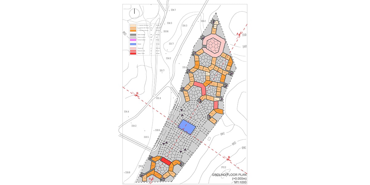 plan architectural INJ ARCHITECTS