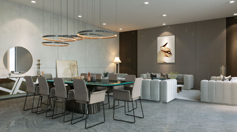 تصميم فيلات فاخرة في السعودية INJ Architects