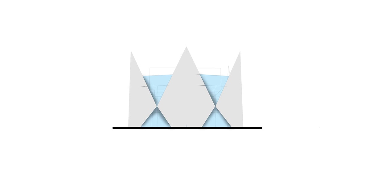 plan architectural immeuble Zh INJ