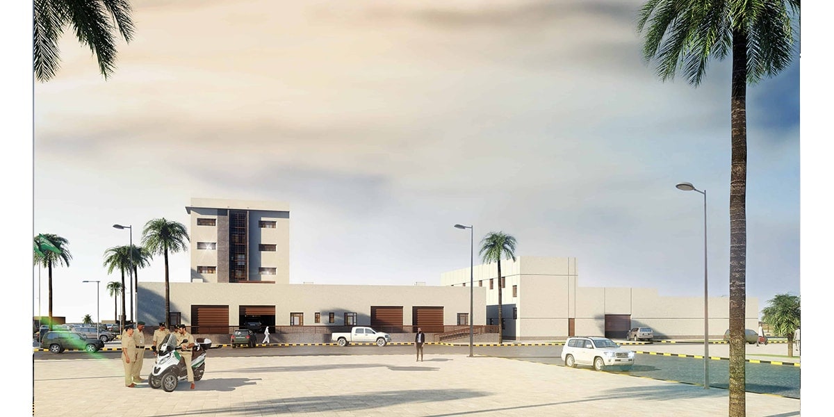 INJ ARCHITECTS Complexe d'immeubles à Yanbu