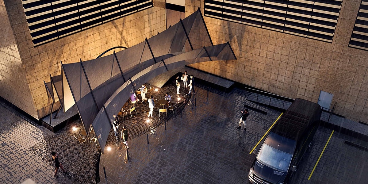 DESIGN Pavillon Hadia INJ ARCHITECTS