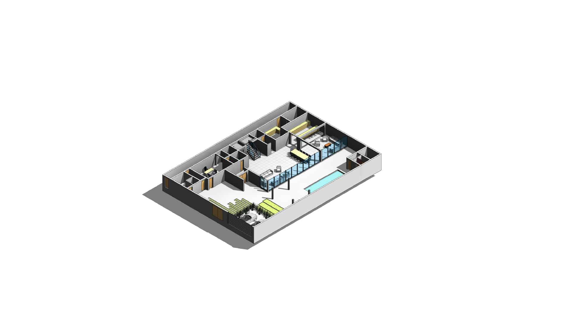 فلل مودرن INJ architects​