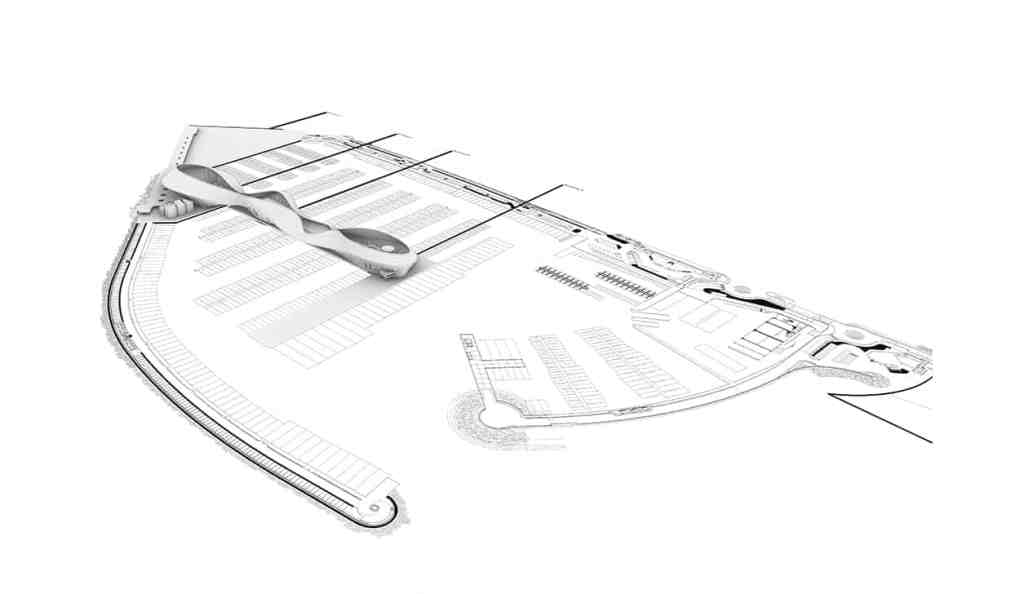 Projet de port en architecture INJ ARCHITECTS