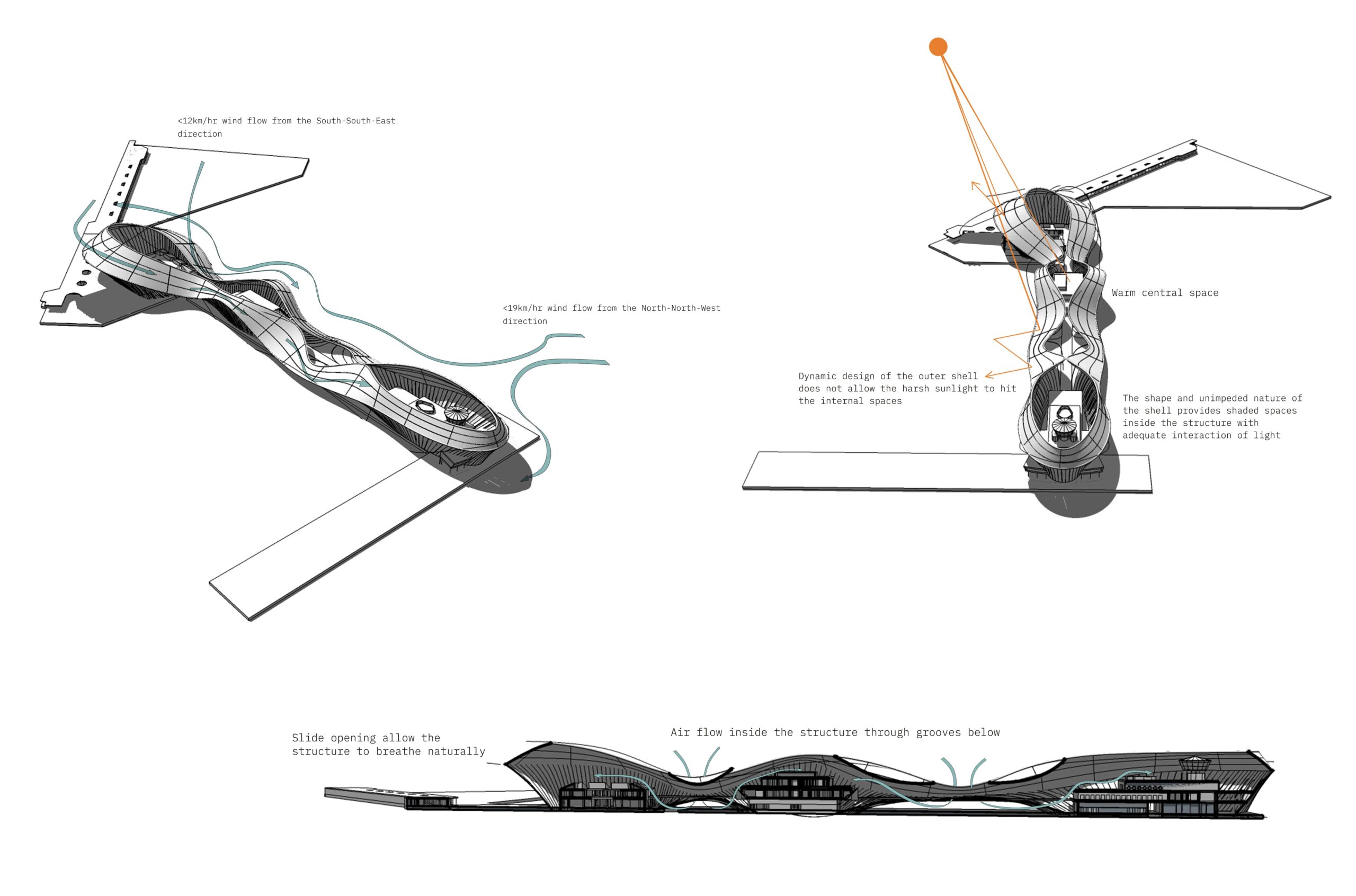Projet de port en architecture INJ ARCHITECTS