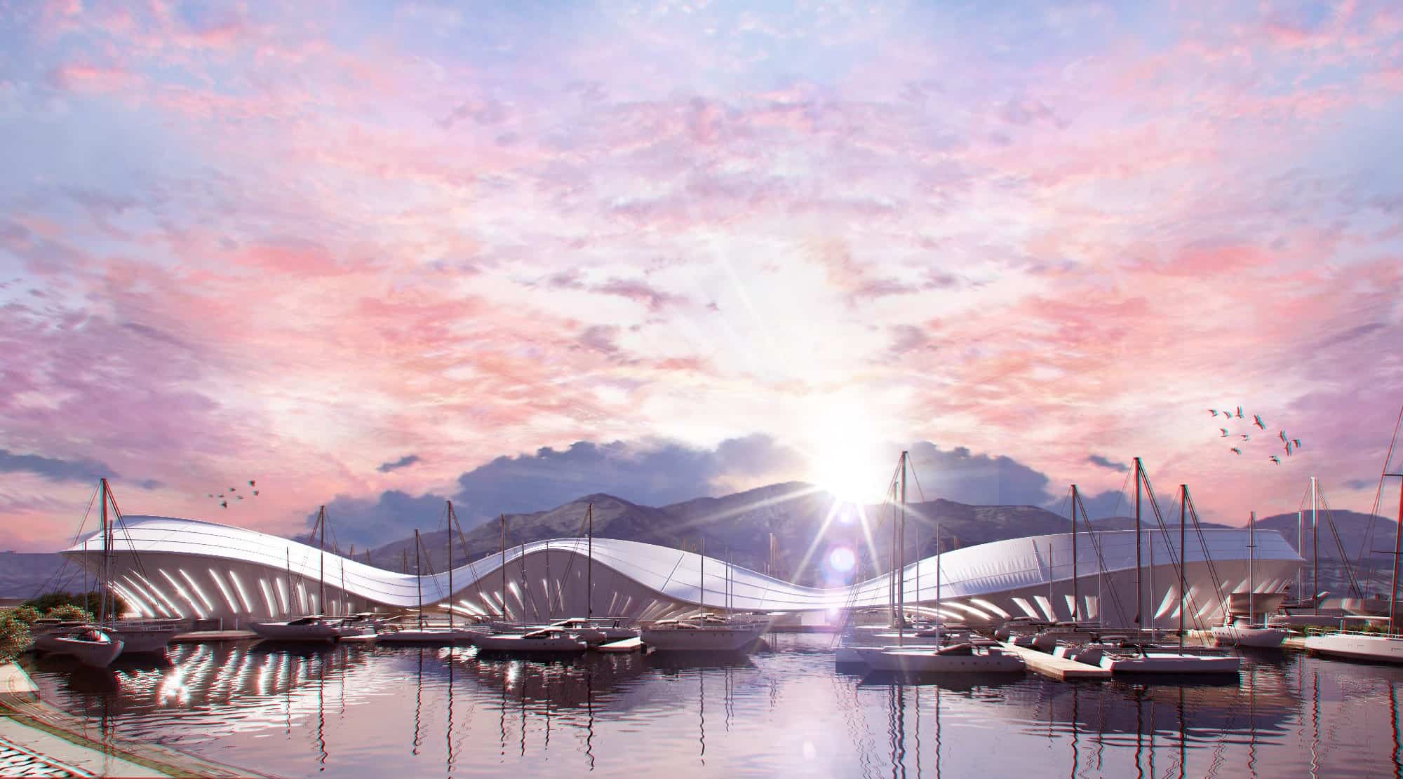Projet de port en architecture INJ ARCHITECTS