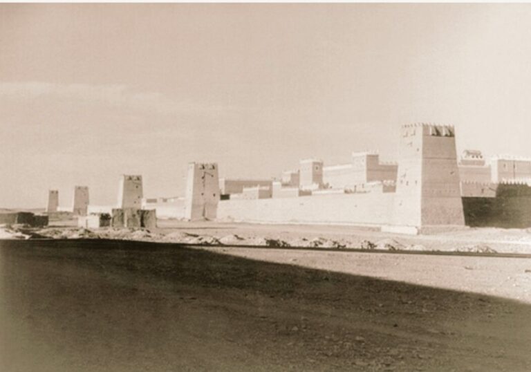 قصر المربع في الرياض عام 1950 | Al-Murabba Palace in Riyadh, 1950
