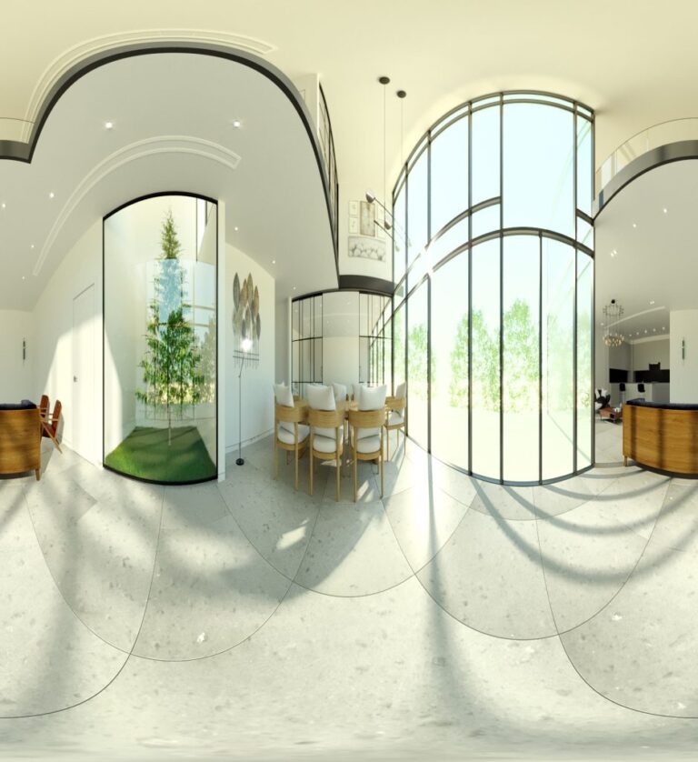 تنفيذ التصميم الداخلي​