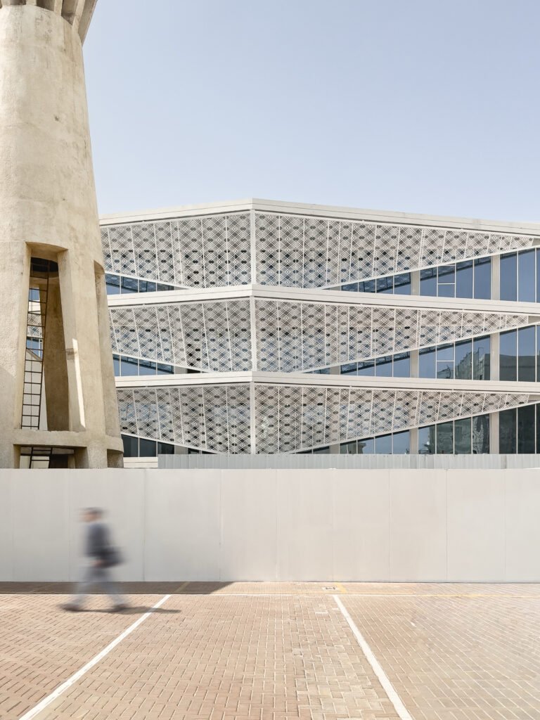 Indonesian Consulate Jeddah — New Building Main Elevation and Architectural Tower