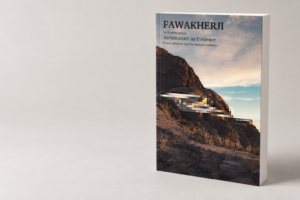 Book cover of FAWAKHERJI: Architecture as Evidence by Ibrahim Joharji